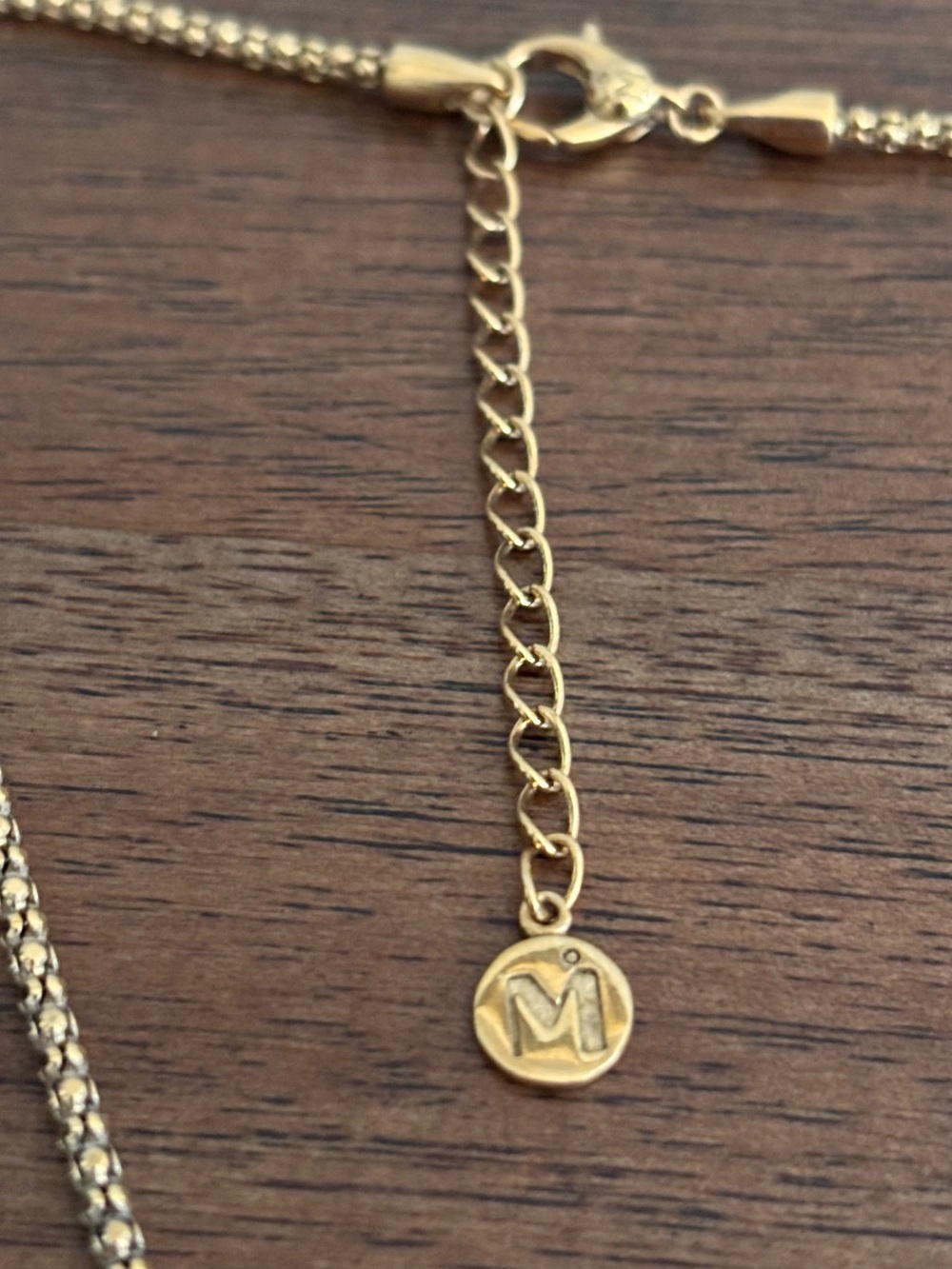 Majorica 18k Gold-Plated 925 Sterling Silver Lariat Love Knot Pearl Necklace. - Picture 4 of 13